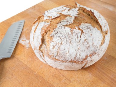 ev yapımı yuvarlak ekmek