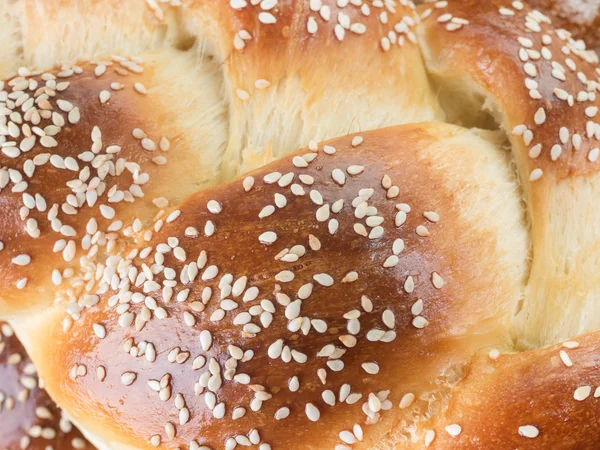 Σπιτικό ψωμί στρογγυλό — Φωτογραφία Αρχείου