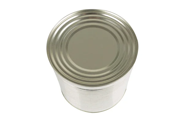 食糧のためのアルミニウム缶 — ストック写真
