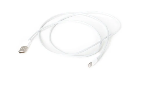 USB-кабель молнии — стоковое фото