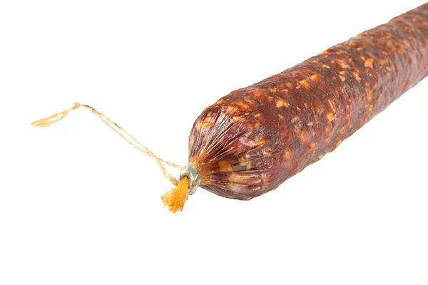 Grande salsiccia estiva con corda — Foto Stock