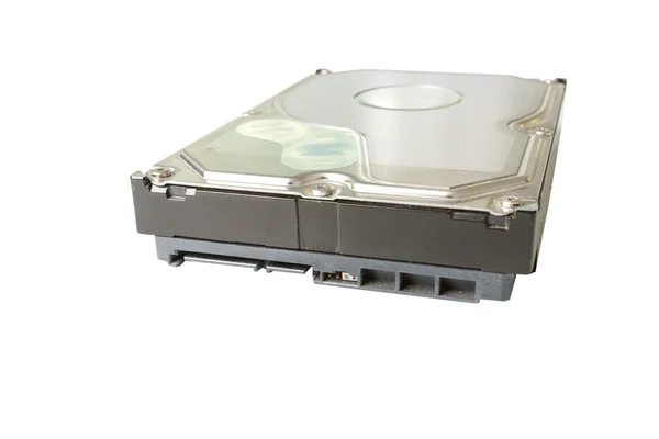 Dispositivo de almacenamiento Unidad de disco duro primer plano — Foto de Stock