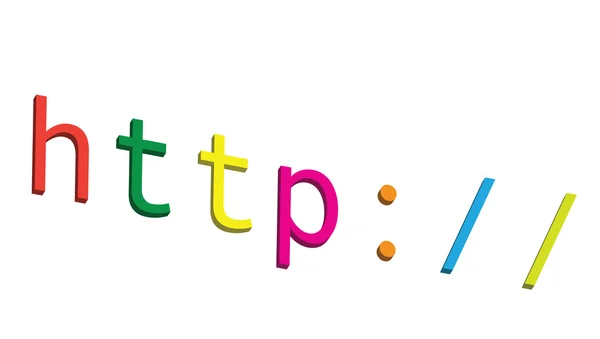 Del av en http — Stockfoto