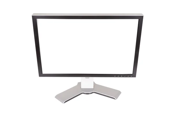 Monitor grande sobre fondo blanco — Foto de Stock