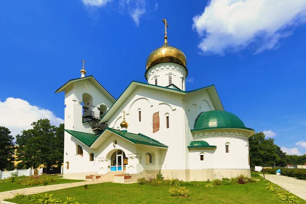 Chiesa di Sant'Alessandro Nevskij. Villaggio di Ashukino . — Foto Stock