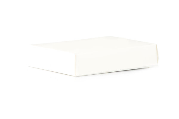 Small white box on a white background