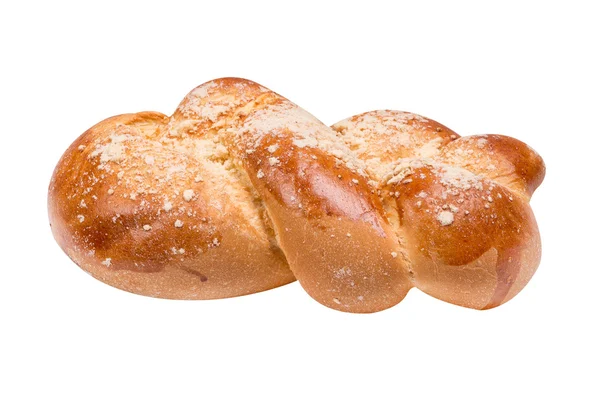 Pão chalá de fresco grosseiramente — Fotografia de Stock