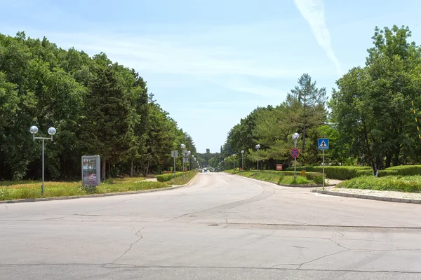 Straat in Varna — Stockfoto