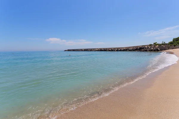 Varna stranden vid Svarta havet — Stockfoto