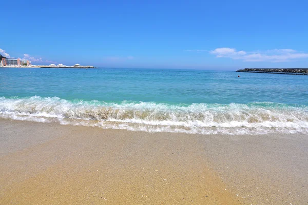 Varna stranden vid Svarta havet — Stockfoto