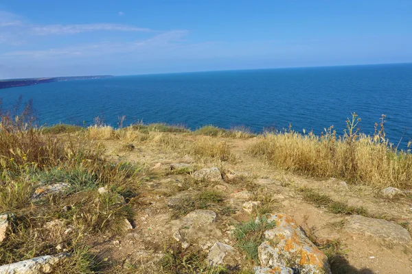 Bulgaria, Mar Negro. Paisaje costero. Cabecera de Kaliakra — Foto de Stock