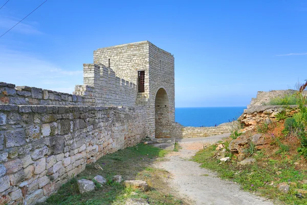 Středověká pevnost Kaliakra — Stock fotografie