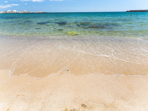 Varna stranden vid Svarta havet — Stockfoto