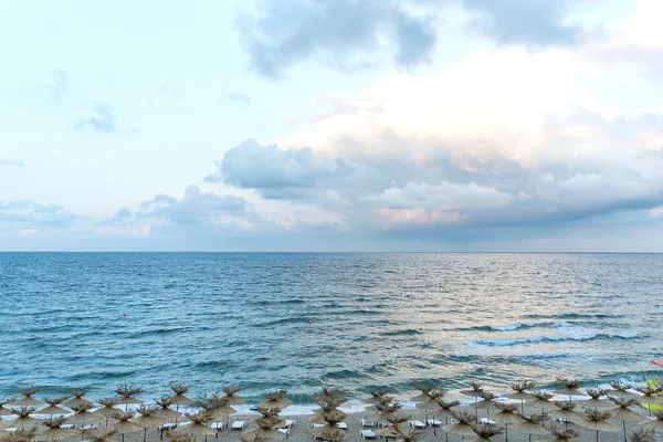 Varna strand op zwarte zee — Stockfoto