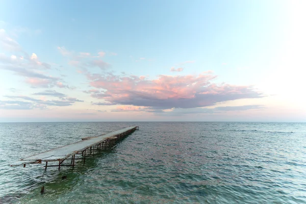 Strand vid Svarta havet — Stockfoto