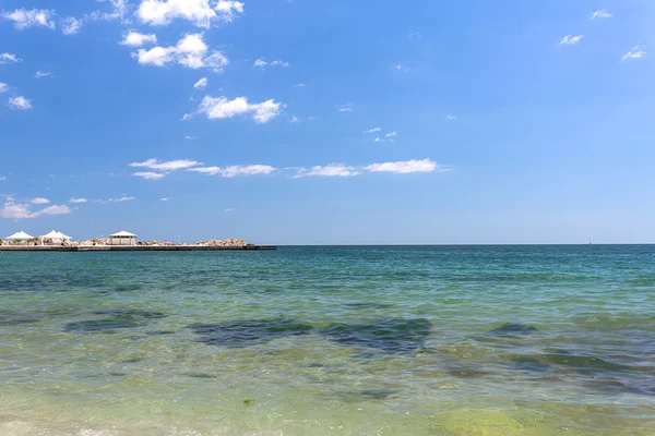 Пляж Варна на Черном море Стоковое Фото