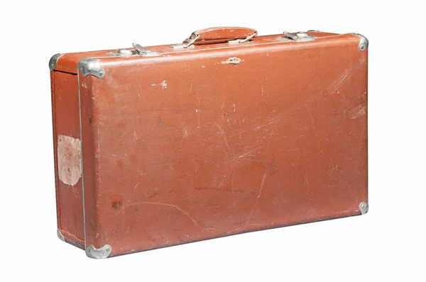 Grande vecchia valigia — Foto Stock