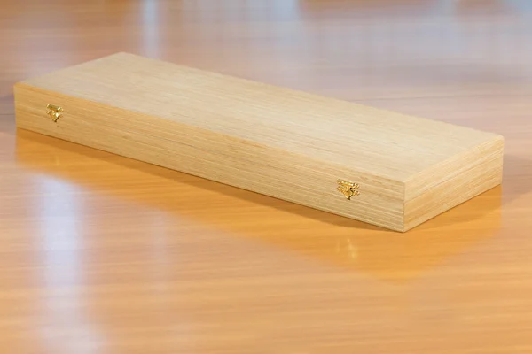 Una bella scatola di legno — Foto Stock