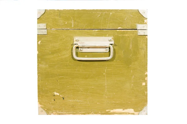 탄약의 오래 된 상자 — 스톡 사진
