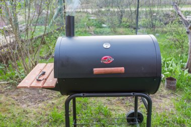 Barbekü Izgara içinde ateş