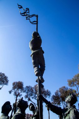 Eilat, İsrail - 24 Ekim 2020: Eilat 'ın merkezindeki 