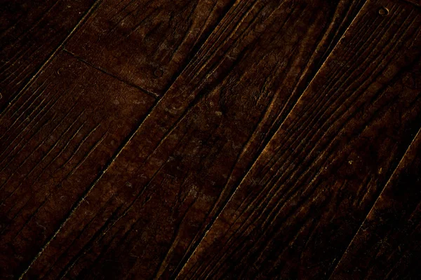Sujo Marrom Escuro Envelhecido Fundo Madeira Textura Close — Fotografia de Stock