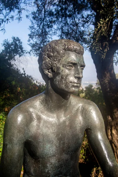 Haifa Israel Σεπτεμβρίου 2020 Γλυπτική Της Ursula Malbin Στον Κήπο — Φωτογραφία Αρχείου