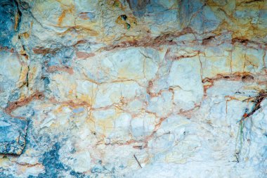 Metin için boşluk olan beyaz taş arkaplan