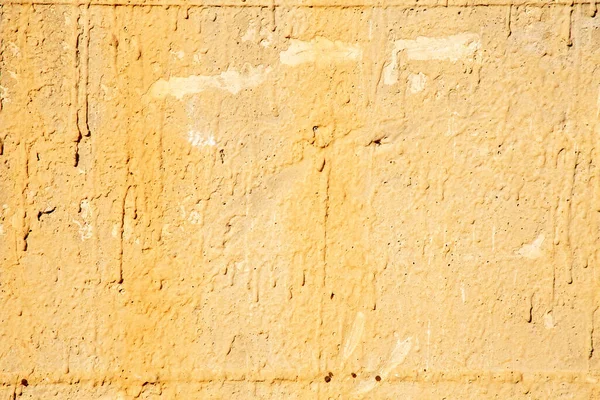 Textura Una Pared Amarilla Cubierta Con Yeso Volumétrico Espacio Para —  Fotos de Stock