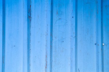 Pas, doku, stil grunge, metin için boşluk, kopyalamak için boşluk ile mavi boyanmış metal levha