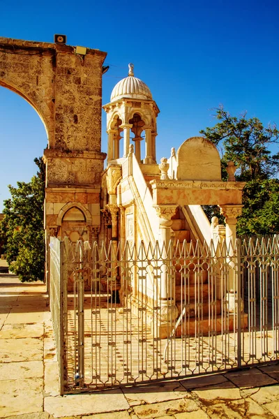 Israel Jerusalén Ciudad Vieja Monte Del Templo Púlpito Verano — Foto de Stock