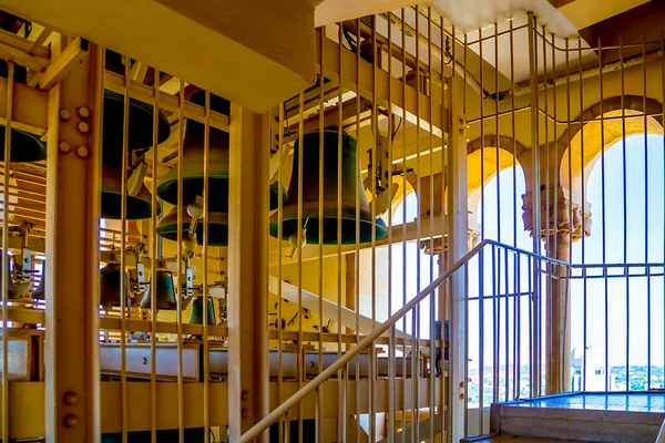 Bells Carillon Landmark Observation Bell Tower Amazing Views Jerusalem Hotel — Stock Photo, Image