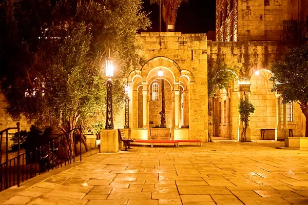 Three Arches Hotel Beläget Den Åriga Jerusalem International Ymca Byggnaden — Stockfoto
