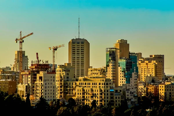 Kudüs Ymca Kulesi Nden Görünüşü — Stok fotoğraf