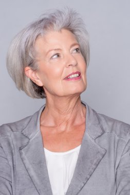  gülümseyen kadın kıdemli