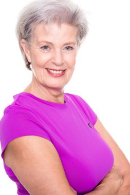 Sportif son sınıf kadını