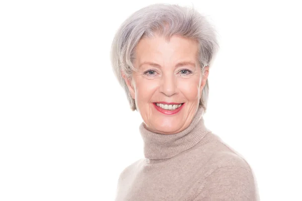 Senior woman posing — Stock Photo, Image