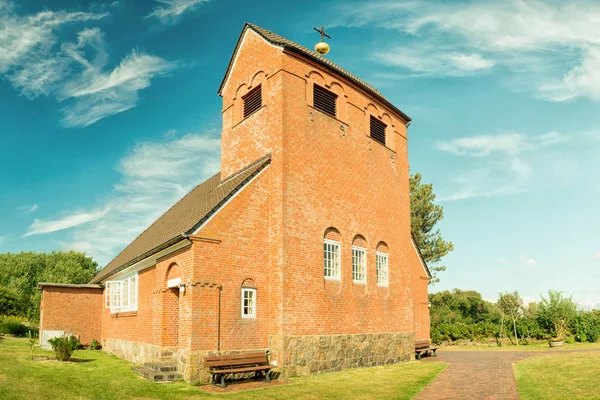 Friesenchapel on the isalnd Sylt — Stock Photo, Image