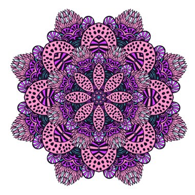 Ajur dekoratif mandala