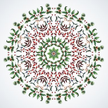 Noel motiflerle süsleme