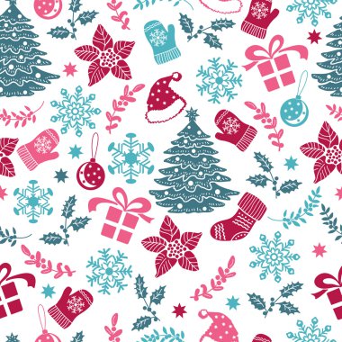 Noel dekoratif deseni