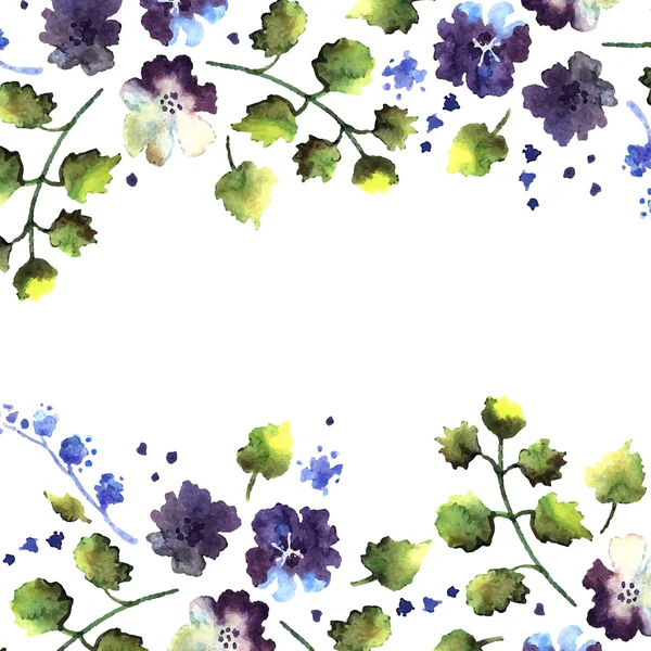 Modèle floral de printemps — Image vectorielle