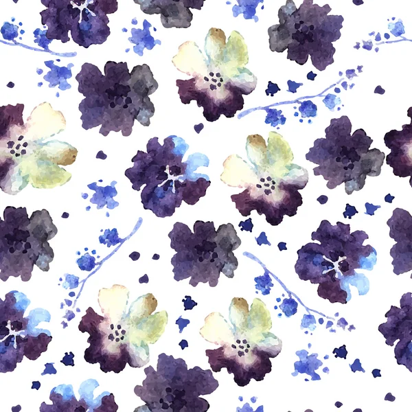 Patrón floral de primavera — Archivo Imágenes Vectoriales