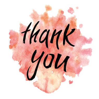 Teşekkür ederim ifade turuncu spot