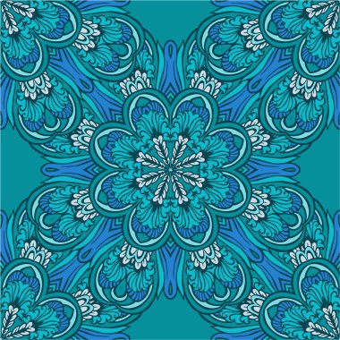 Pattern ethnic geometric mandala