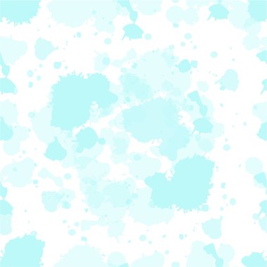 Sulu Boya lekeleri ile desen