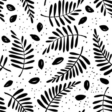 Kusursuz yaprak deseni