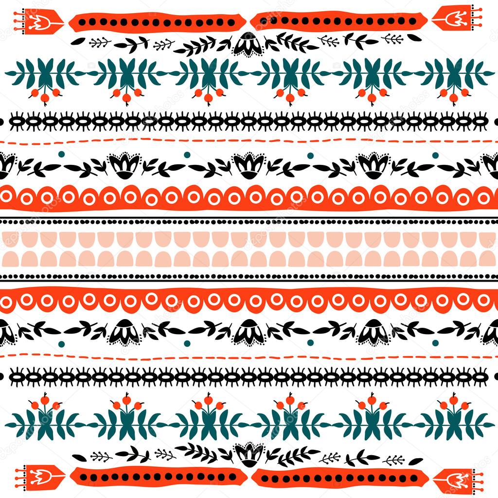 embroidered ethnic background