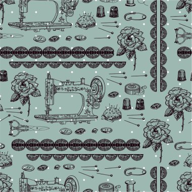 aksesuarlar, iğne işi deseni