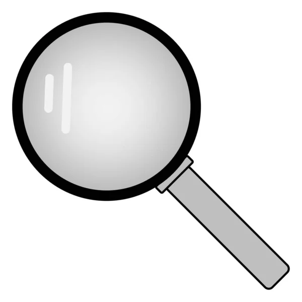 Magnifying Glass Scientific Proof Work —  Fotos de Stock